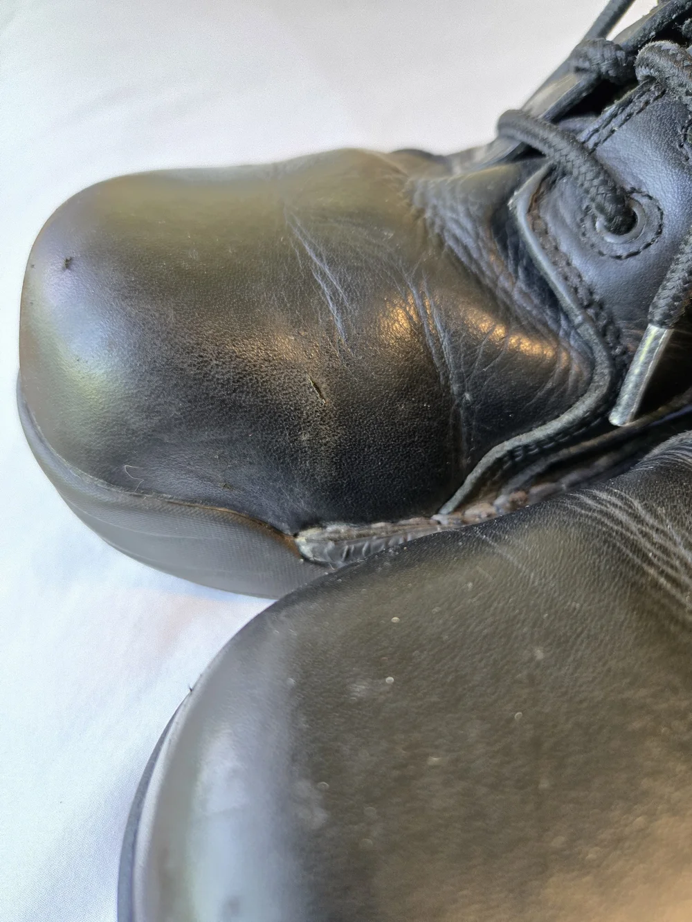Wolverine Leather Work Boots Lace Up Size 10.5 Extra Wide Oil Slip Resistant